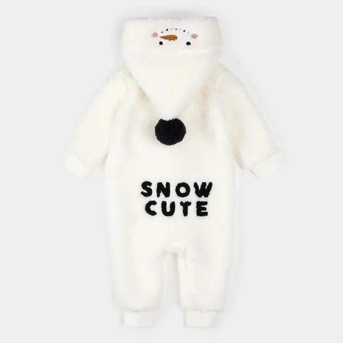 Snow Cute Sherpa Playsuit