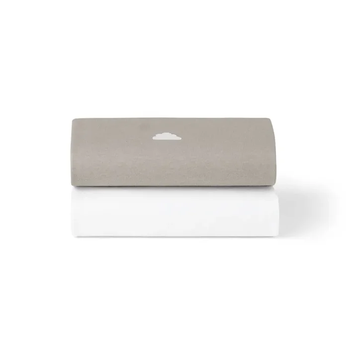 Snuz Bassinet 2 Pack Fitted Sheets – Gray Cloud