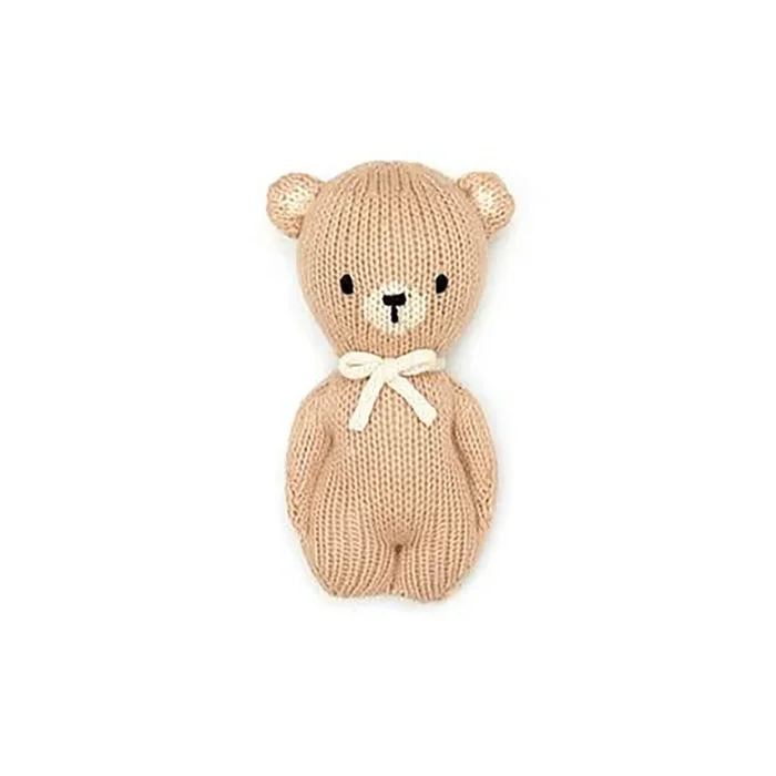 Soft Knit Bear Rattle