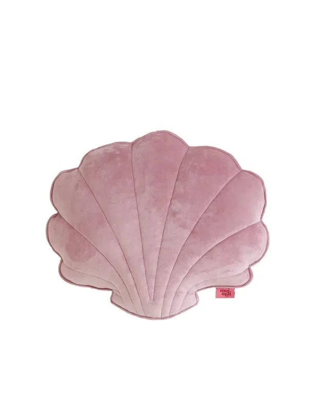 Soft Velvet Light Pink – Shell Pillow