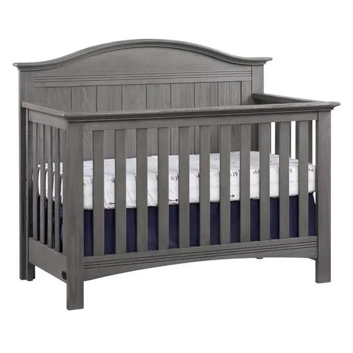 Soho Baby Chandler 4 in 1 Convertible Crib in Graphite Gray