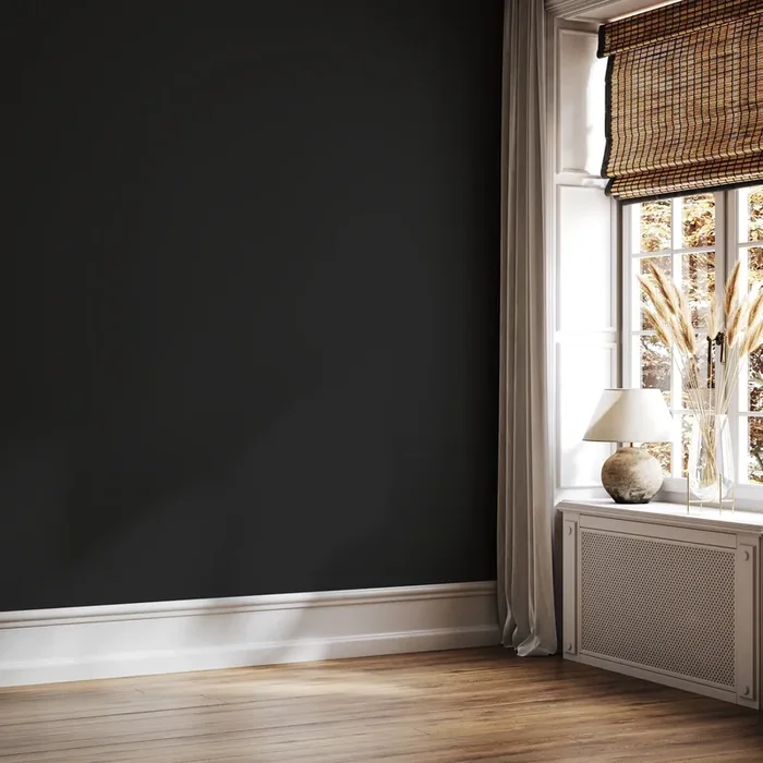 Solid Color Wallpaper In Timeless Charleston Gray For A Minimalist Look – D466