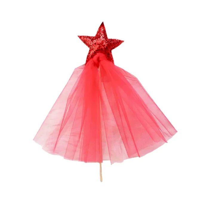 Sparkle Magic Wand – Red/red