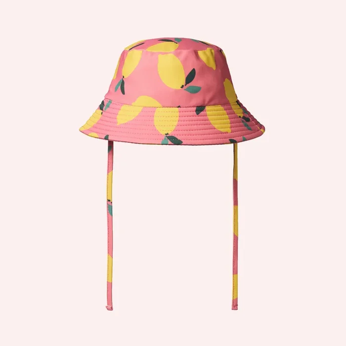 Splash Sunhat – Lemmony Rose Print