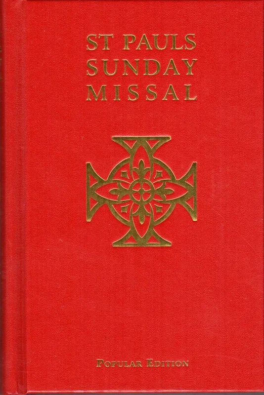 St Pauls Sunday Missal – Complete Popular Edition – Hardback Red