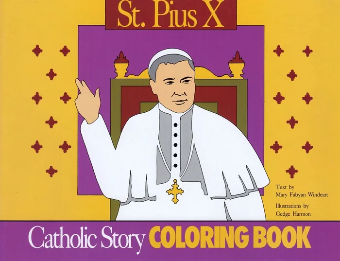 St Pius X: Catholic Story and Colouring Book