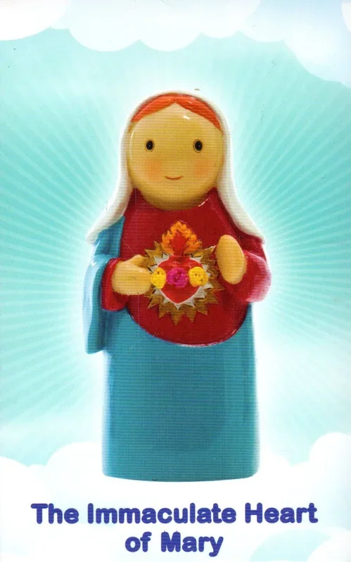 Statue – Immaculate Heart of Mary (Little Drops of Water) 100mm