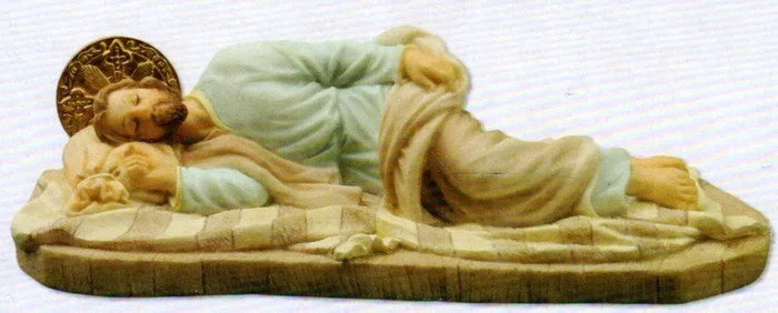 Statue – Sleeping St Joseph 125mm Veronese