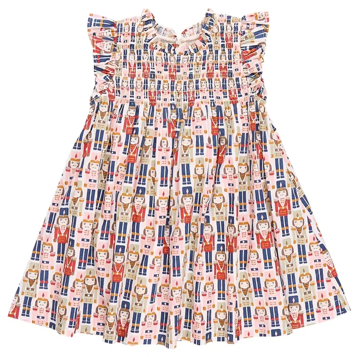 Stevie Dress Vintage Nutcracker