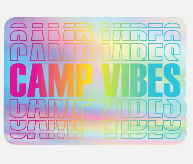 Sticker | Hologram Camp Vibes
