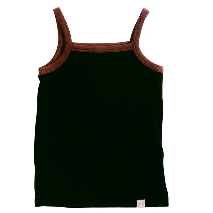 Strappy Tank In Black