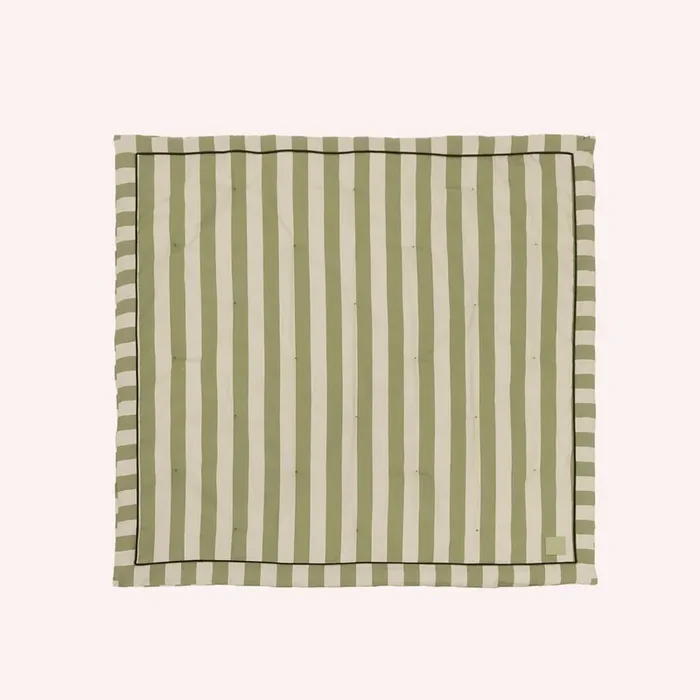 Striped Play Mat – Green