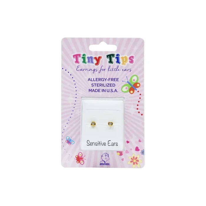 Studex Tt5024 Tt Gp 4mm Heartlite Apr Crystal