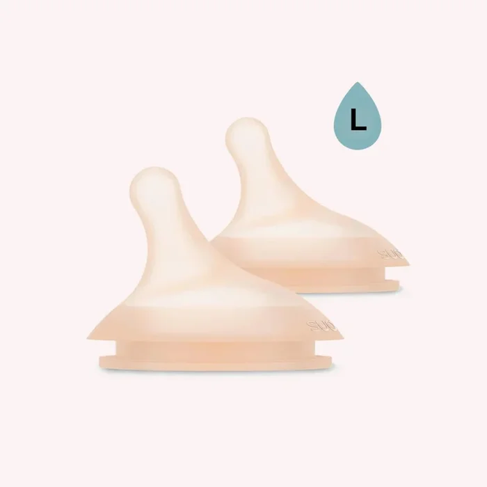 Suavinex Zero Zero Silicone Teat – Fast Flow (6+ months) – 2pk