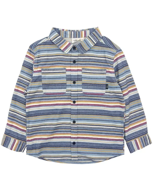 Sundown Stripe Flannel Multi