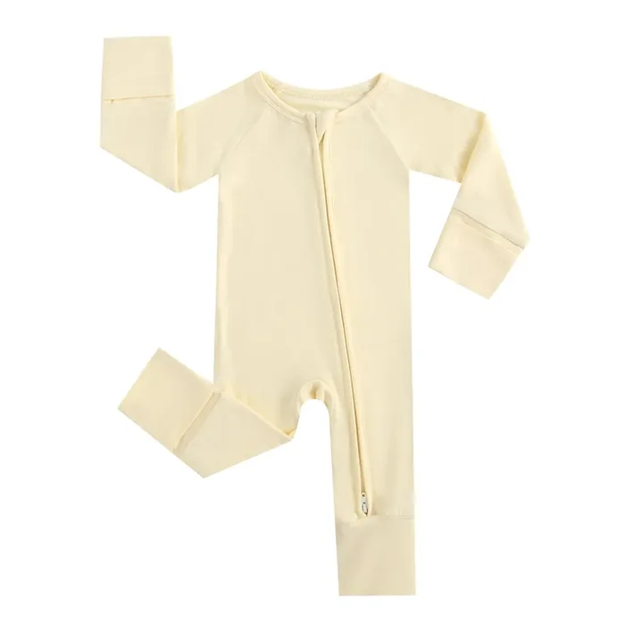 Sunshine Zippered Baby Romper