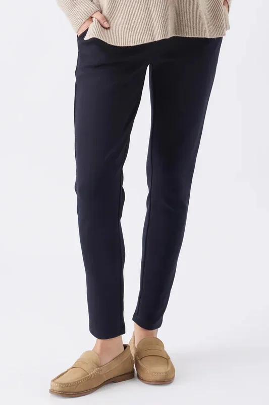 Super Soft Scuba Umstandshose navy
