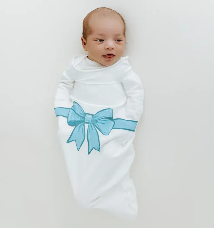Swaddelini The Gift Swaddle Sleep Sack (Blue)