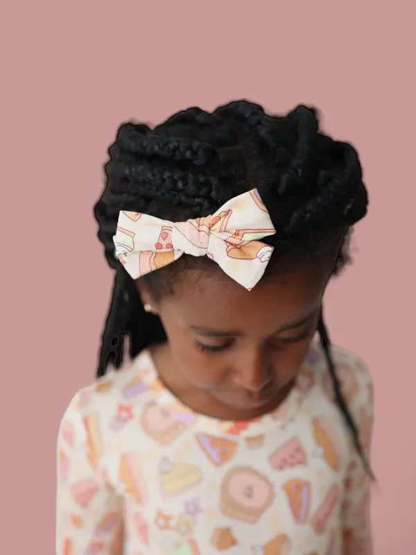 Sweet As Pie Dream Bow Hair Clips
