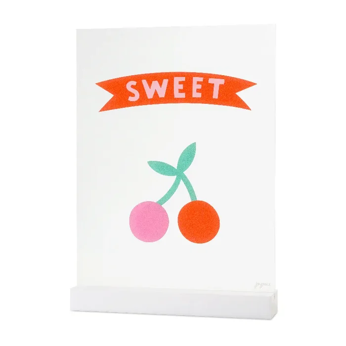 Sweet Cherry Acrylic Table Top Sign
