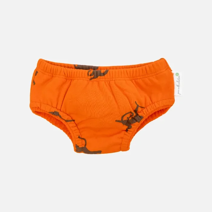 Swim Nappy – Neon Orange