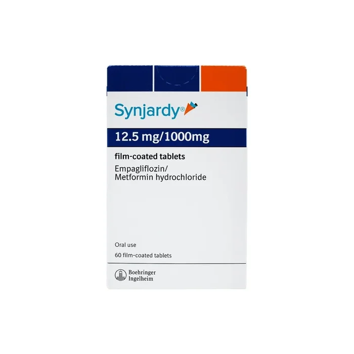 Synjardy 12.5mg / 1000mg Film Coated Tablets 60 Pieces