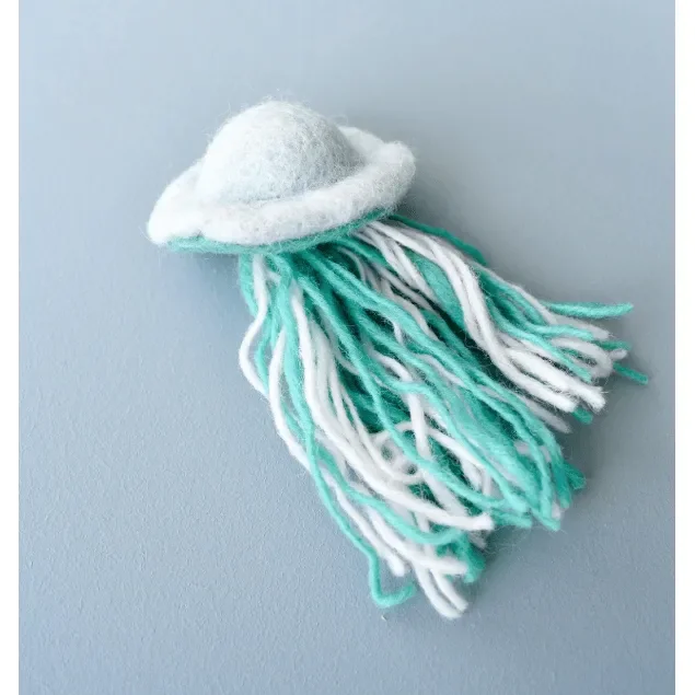 Tara Treasures Felt Jellyfish Toy