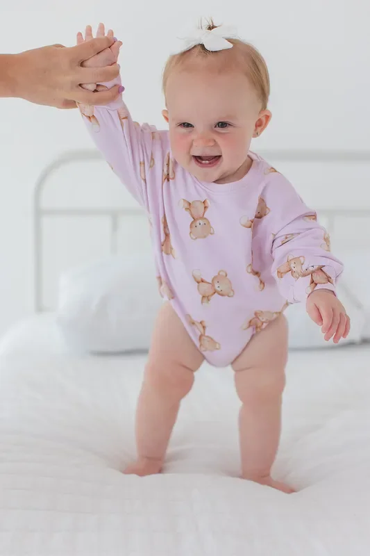 Teddy – Cloud Terry Bubble Romper