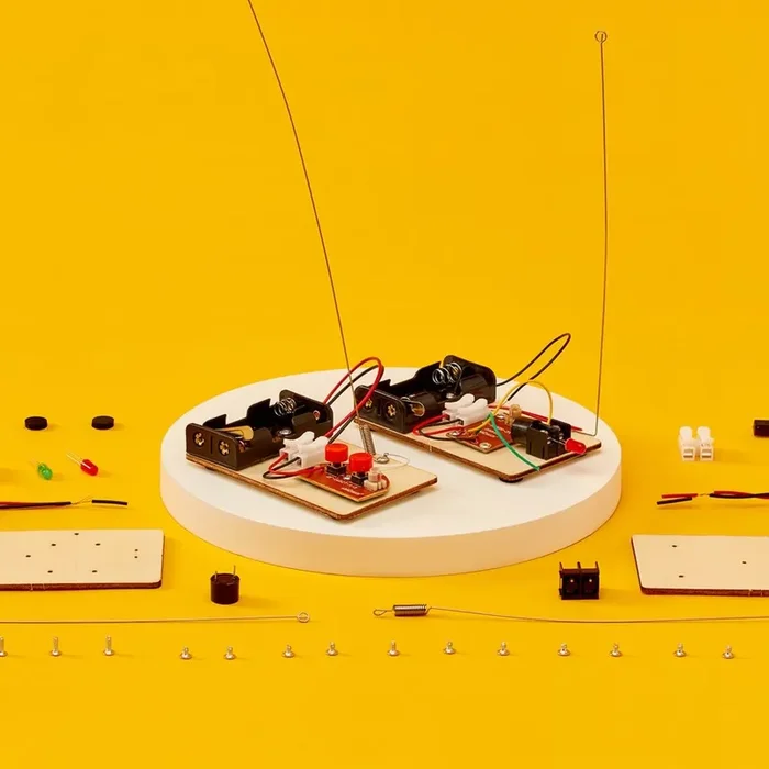 Telegraph And Morse Code Diy Kit, Educational Stem Toy