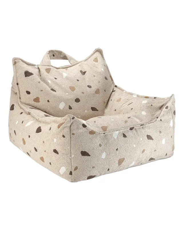 Terrazzo Sand Beanbag Chair