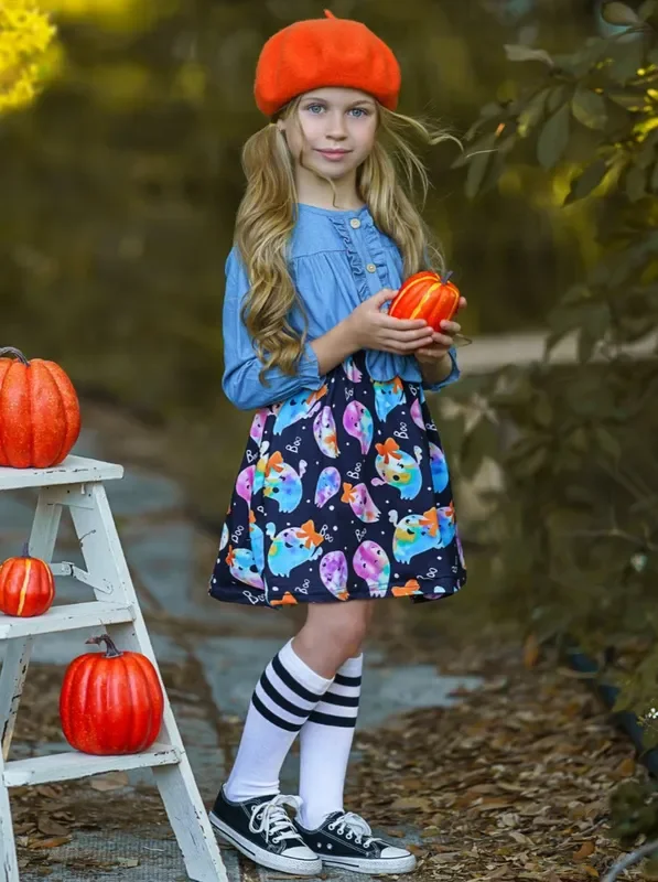 That’s The Spirit Chambray Bodice Ghost Dress