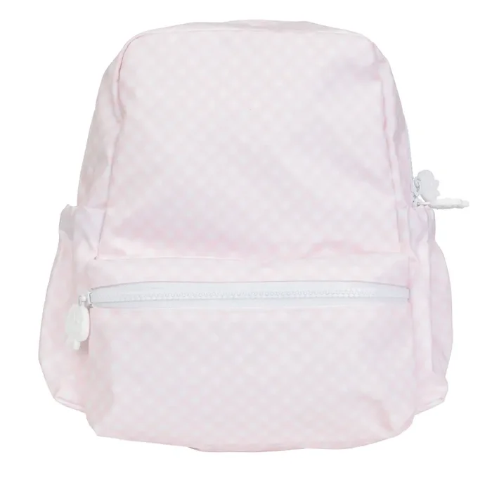 The Backpack – Pink Gingham