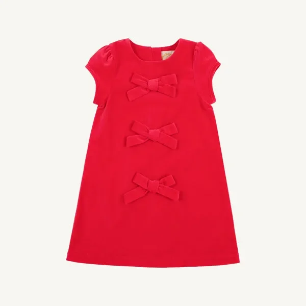 The Beaufort Bonnet Company- Betts Bow Dress (Velveteen)