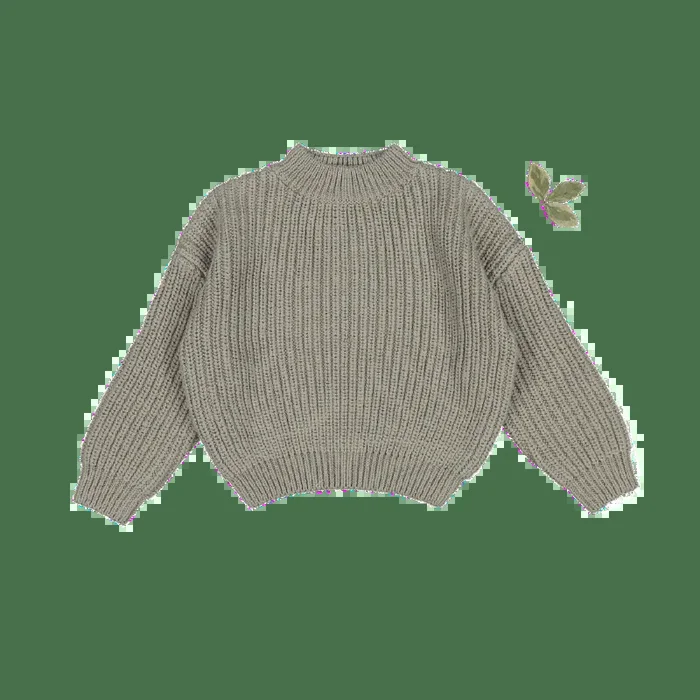 The Chunky Knit Sweater – Sage