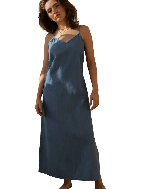 The Denim Cami Dress