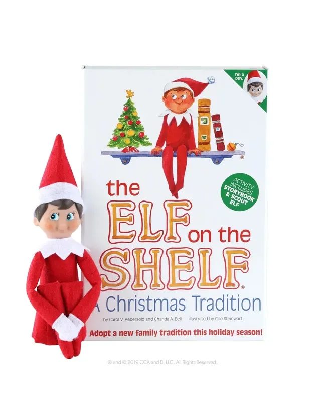 The Elf on the Shelf blue eyed boy
