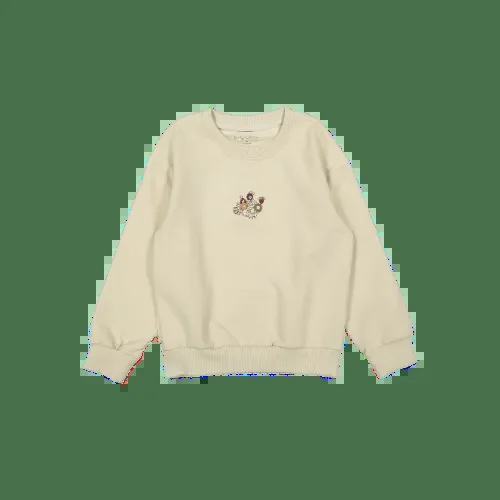 The Embroidered Sweatshirt – Flower
