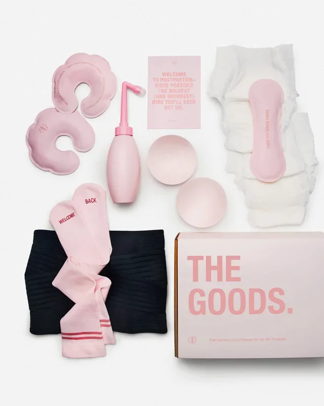 THE GOODS – Postpartum Kit Care Package for the 4th Trimester