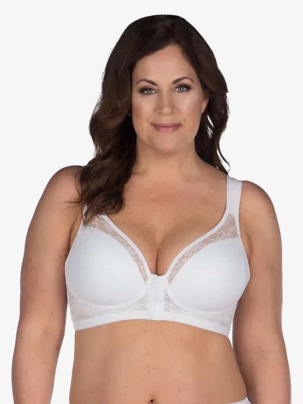 The Grace – Lace Covered Wireless Posture Bra