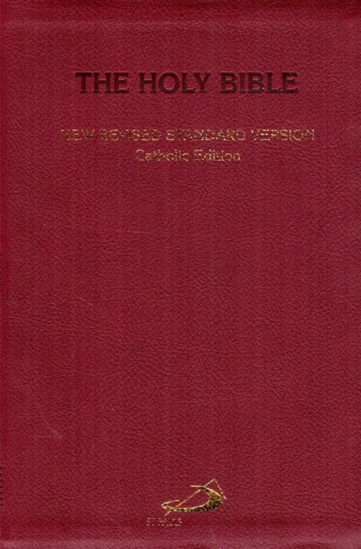 The Holy Bible NRSV Catholic (India) Leatherette (Gold Index)