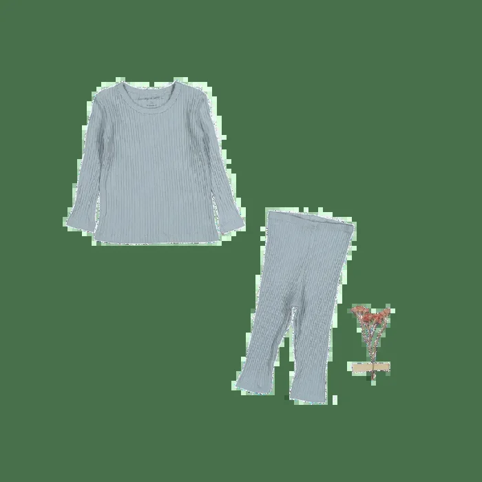 The Legging Set – Ocean Ribbed