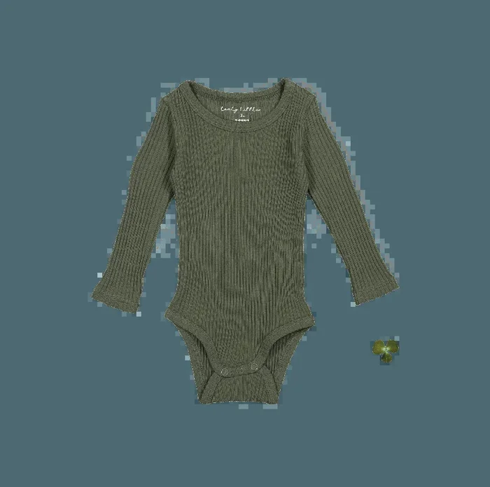 The Long Sleeve Onesie – Moss