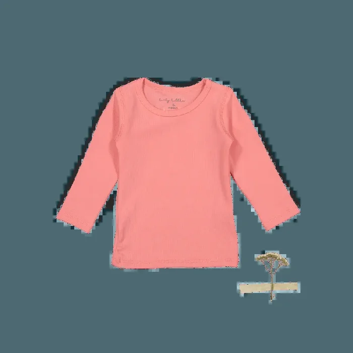 The Long Sleeve Tee – Coral