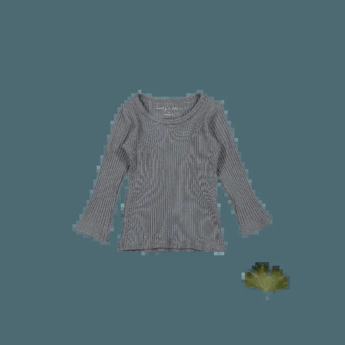 The Long Sleeve Tee – Slate