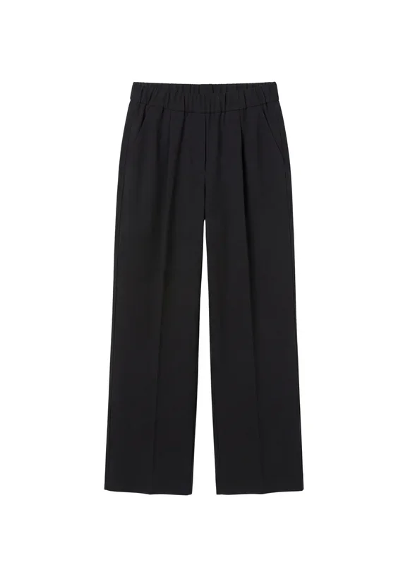 The Merino Adjustable Waistband Flex Trouser