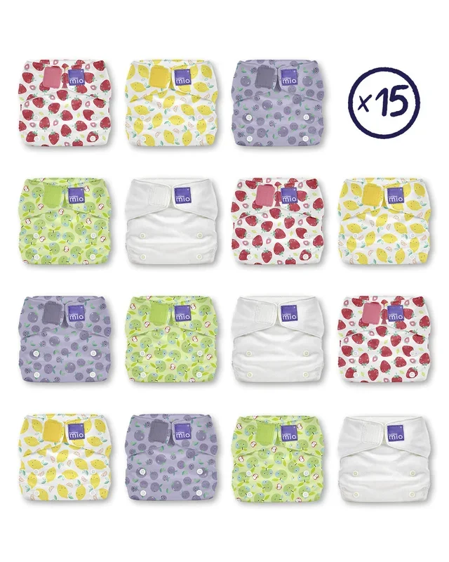 The Miosolo Classic 15 Nappy Bundle