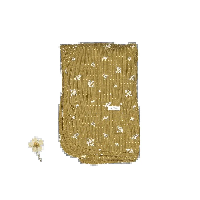 The Printed Blanket – Golden Floral