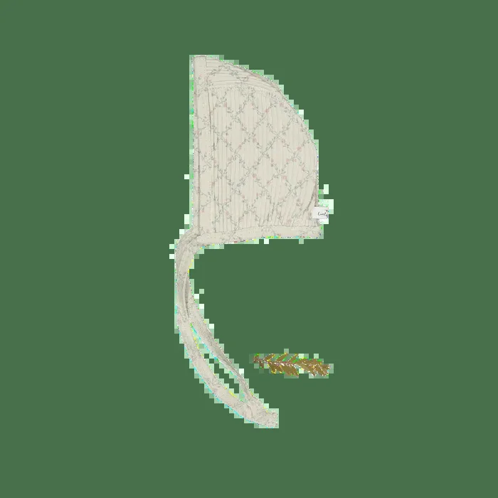 The Printed Bonnet – Lattice Pink