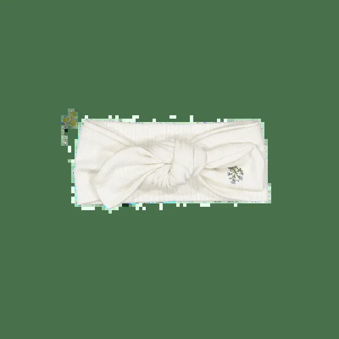 The Printed Headband – Zara Embroider Blue