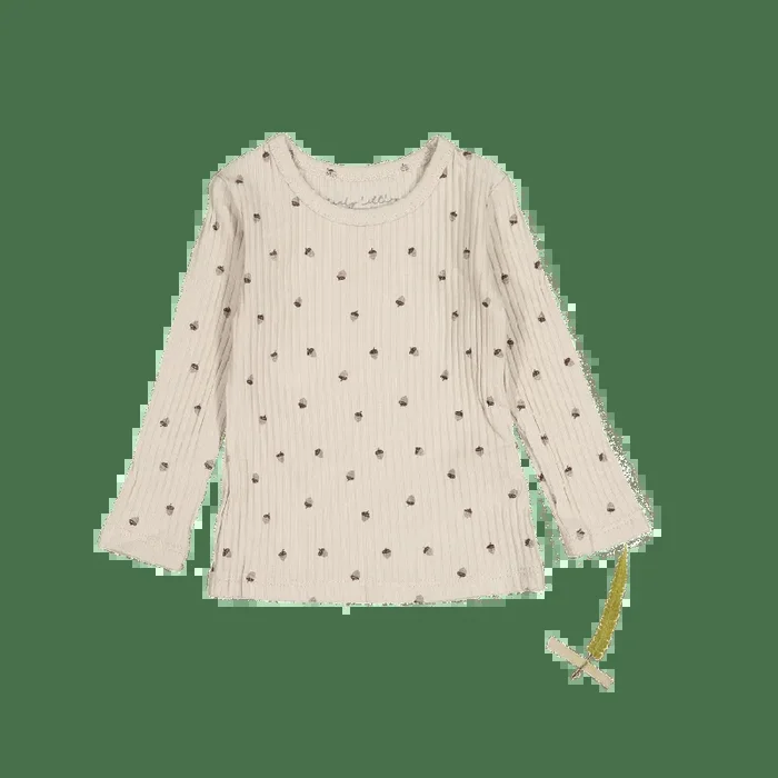 The Printed Long Sleeve Tee – Acorn